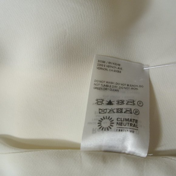 NEW Reformation Lecce Dress/Gown Ivory size 6 #1092 - Picture 9 of 9